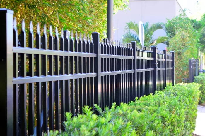 omhardin fence and repair commerical aluminum fence jpg